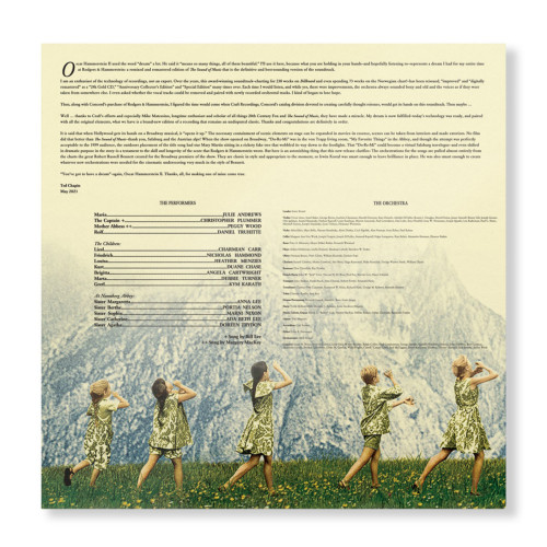 THE SOUND OF MUSIC: ORIGINAL SOUNDTRACK RECORDING DELUXE ED. - Various Artists (180g Vinyl 3LP)