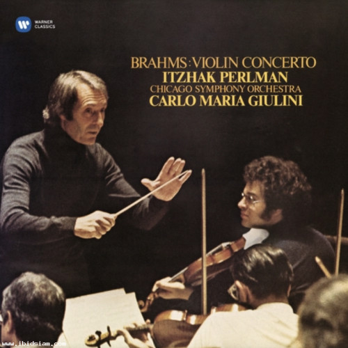 Itzhak Perlman - Brahms Violin Concerto Master Quality Reel To Reel Tape (2Reel)
