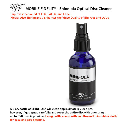 Mobile Fidelity  - Shine-ola Optical Disc Cleaner