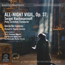 Peter Jermihov Rachmaninoff: All-Night Vigil, Op. 37 Half-Speed Mastered 45rpm 180g 2LP
